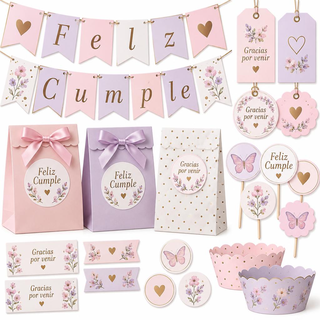 Kit de cumpleaños Pastel